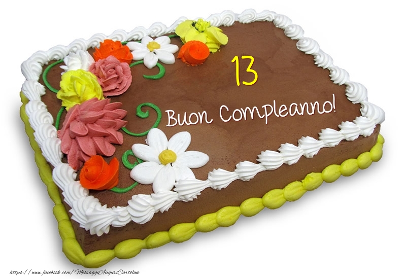 13 anni - Buon Compleanno!