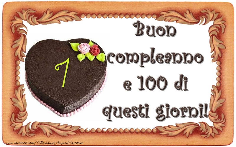 7 anni Buon  compleanno  e 100 di  questi giorni!