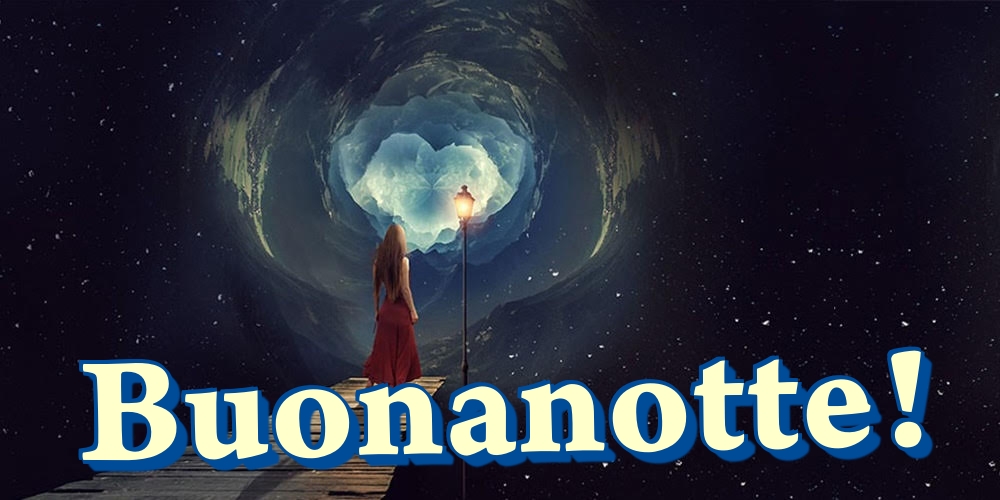 Cartoline di buonanotte - Buonanotte! - messaggiauguricartoline.com