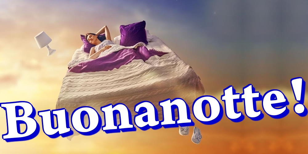 Cartoline di buonanotte - Buonanotte! - messaggiauguricartoline.com