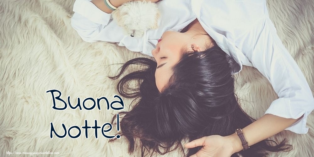 Cartoline di buonanotte - Buona Notte! - messaggiauguricartoline.com