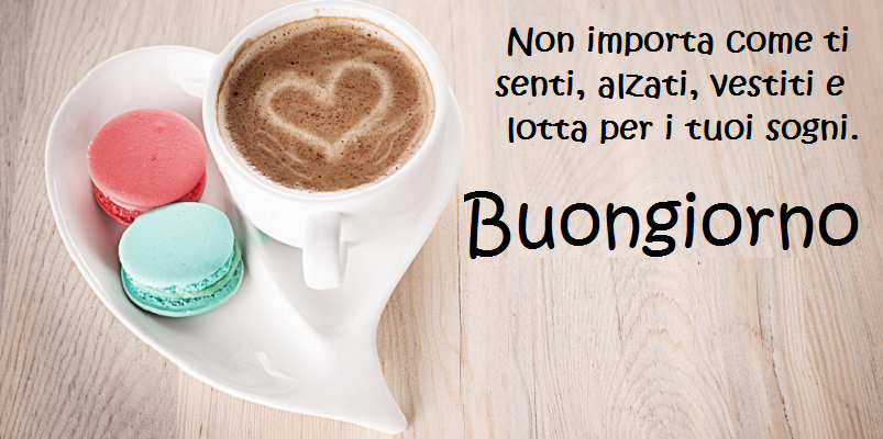 Buongiorno, non importa