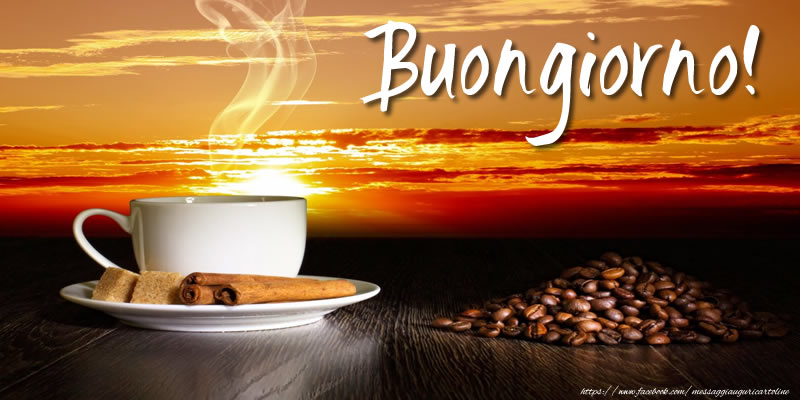 Cartoline di buongiorno - Buongiorno! - messaggiauguricartoline.com