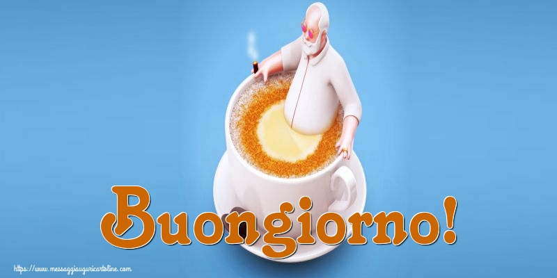 Cartoline di buongiorno - Buongiorno! - messaggiauguricartoline.com