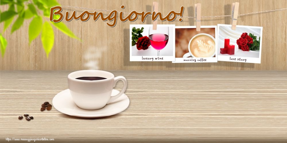 Cartoline di buongiorno - Buongiorno! - messaggiauguricartoline.com