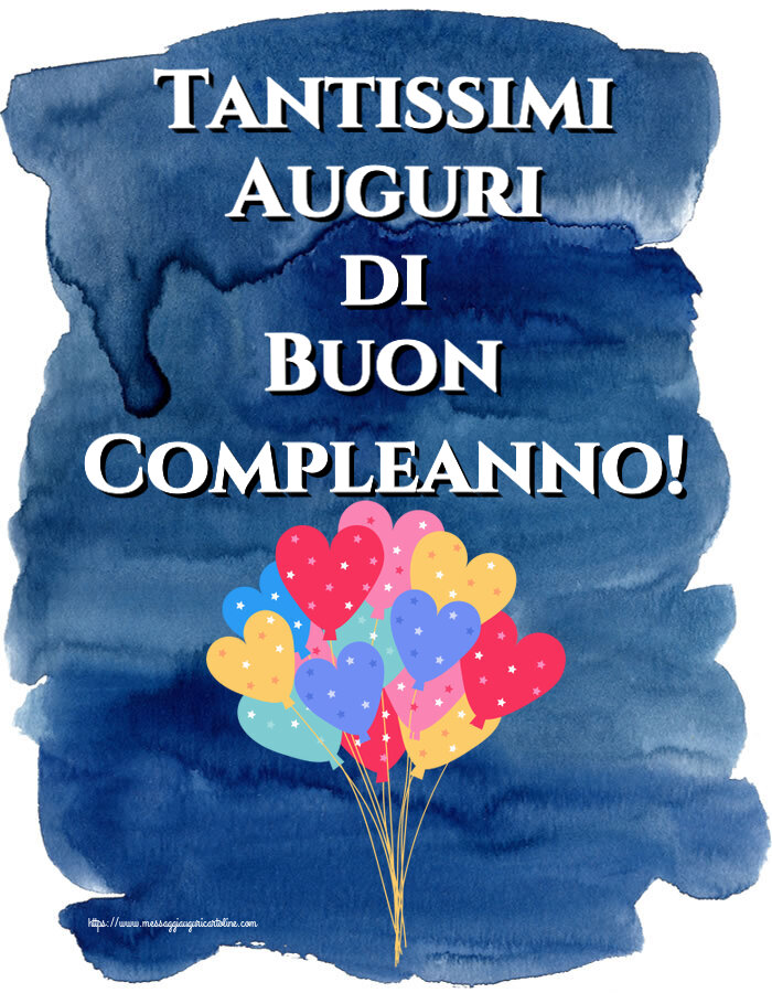 Tantissimi Auguri di Buon Compleanno! ~ palloncini da festa