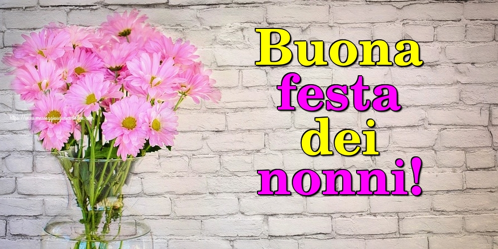 Buona festa dei nonni!