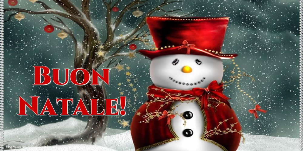 Cartoline di Natale - Buon Natale! - messaggiauguricartoline.com