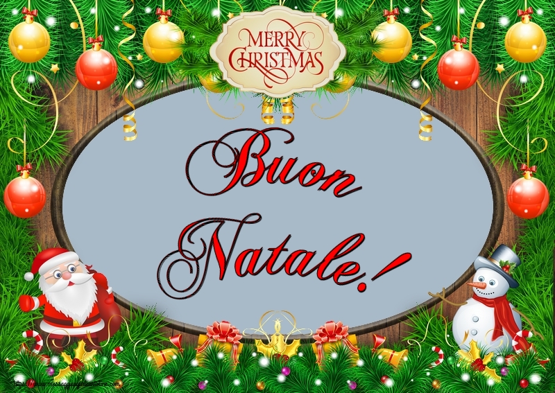 Cartoline di Natale - Buon Natale! - messaggiauguricartoline.com