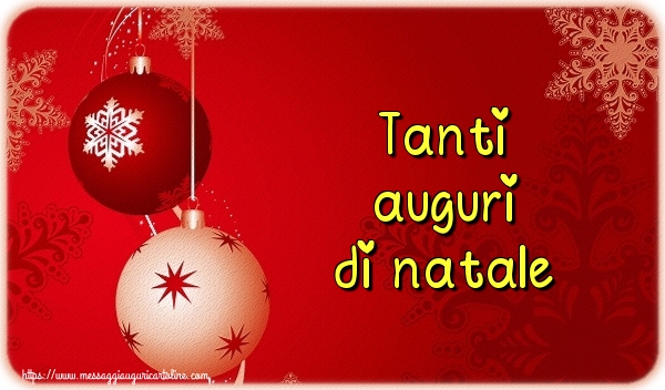 Cartoline di Natale - Tanti auguri di natale - messaggiauguricartoline.com