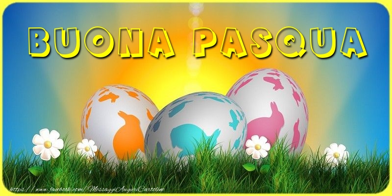 Cartoline di Pasqua - Buona Pasqua - messaggiauguricartoline.com