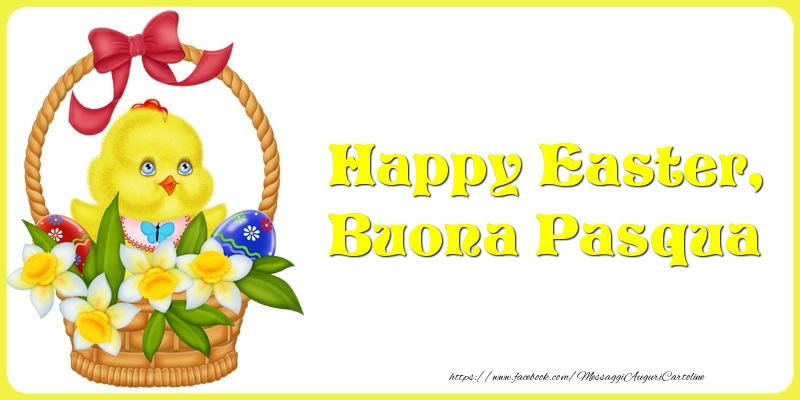 Happy Easter, Buona Pasqua