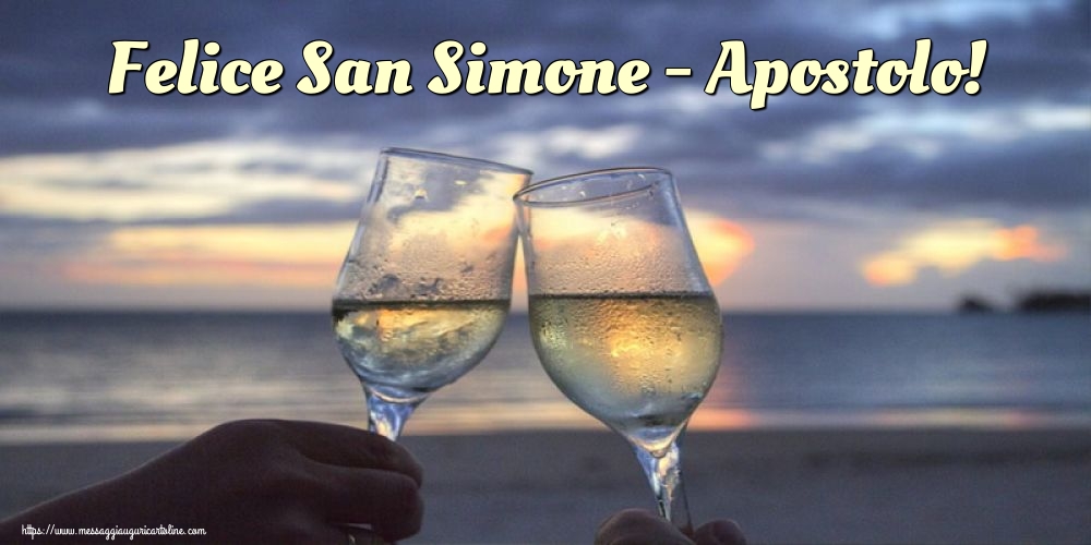 Felice San Simone - Apostolo!