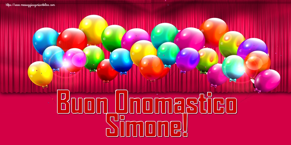 Buon Onomastico Simone!