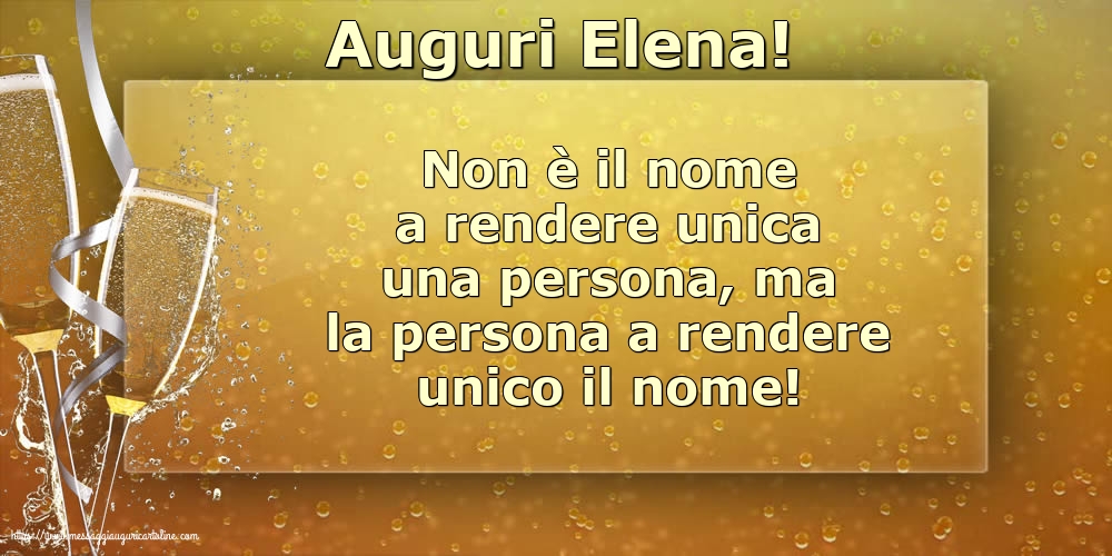 Auguri Elena!