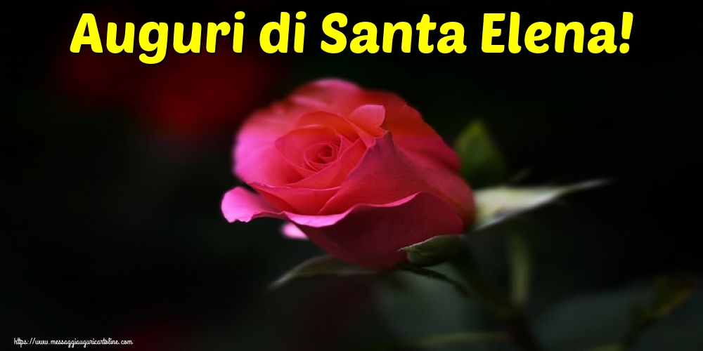 Santa Elena Auguri di Santa Elena!