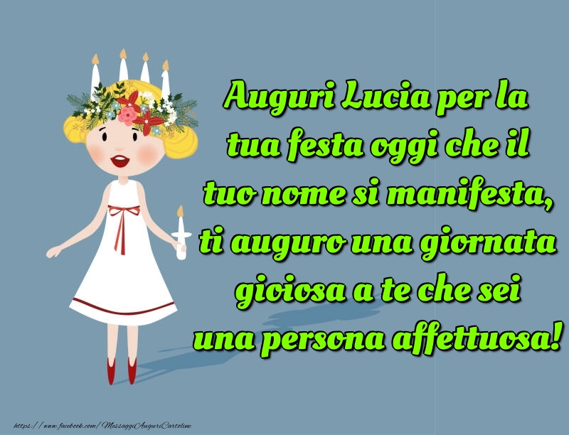 Auguri Lucia