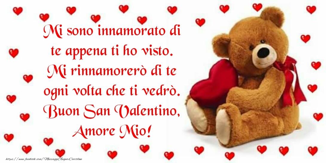 Buon San Valentino Amore Mio