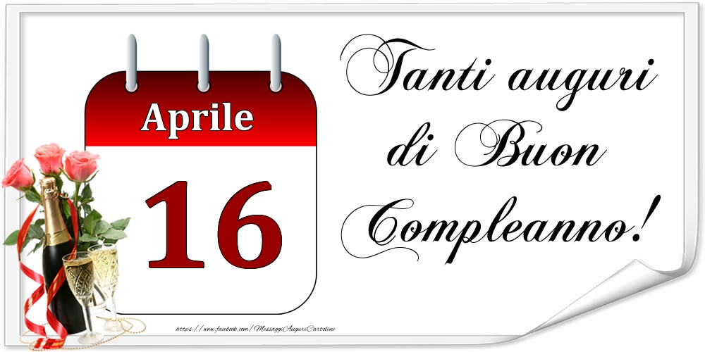 Tanti auguri di Buon Compleanno! - Aprile.16