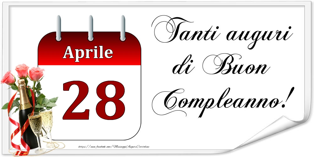 Tanti auguri di Buon Compleanno! - Aprile.28