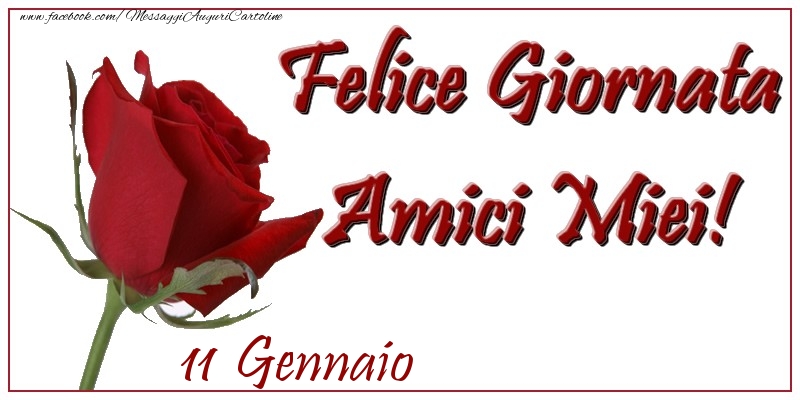 Gennaio 11 Felice Giornata Amici Miei