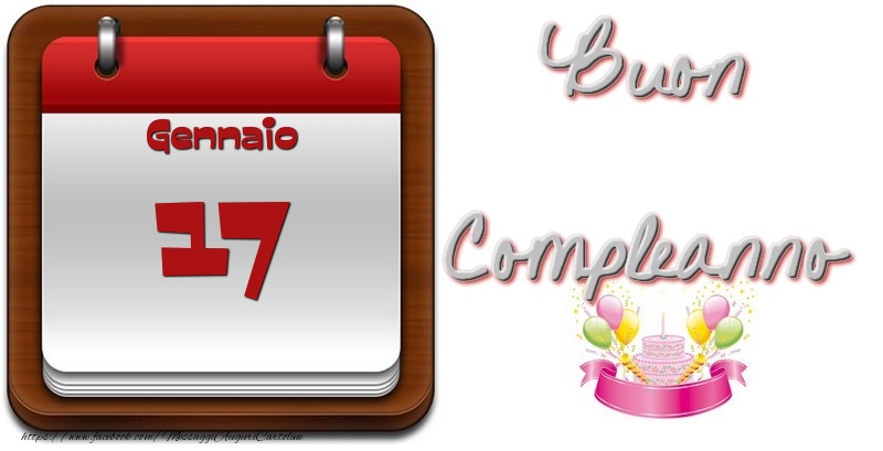 Gennaio 17 Buon Compleanno