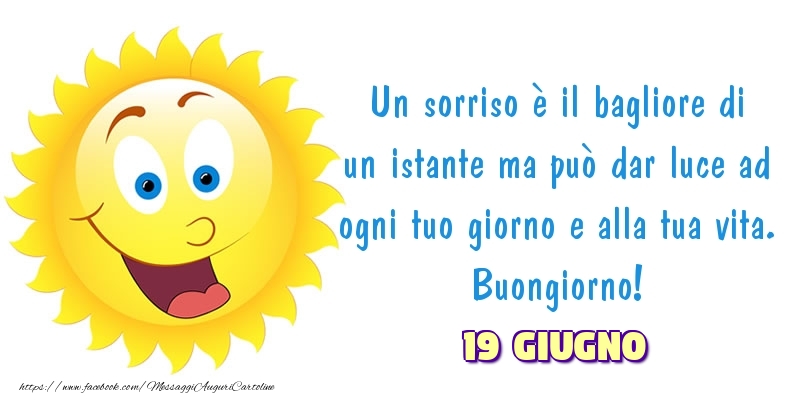 19 Giugno - Buongiorno!