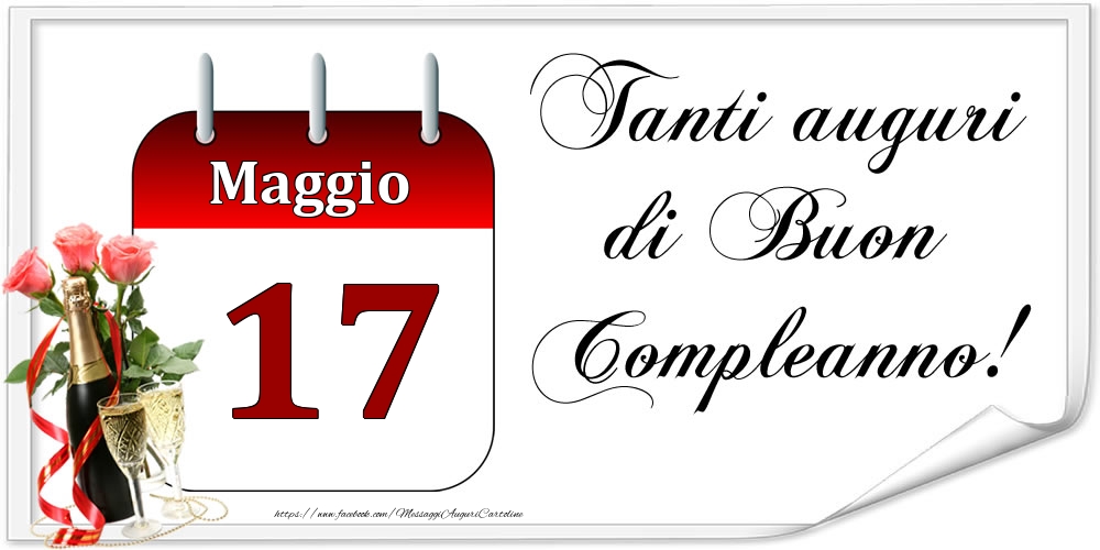 Tanti auguri di Buon Compleanno! - Maggio.17