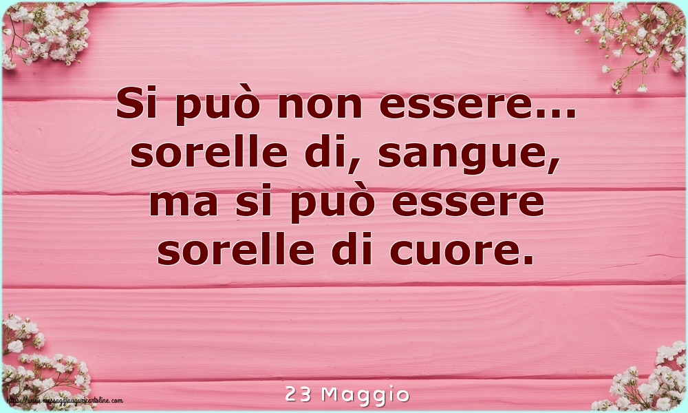 Cartoline di 23 Maggio - 23 Maggio - Si può non essere