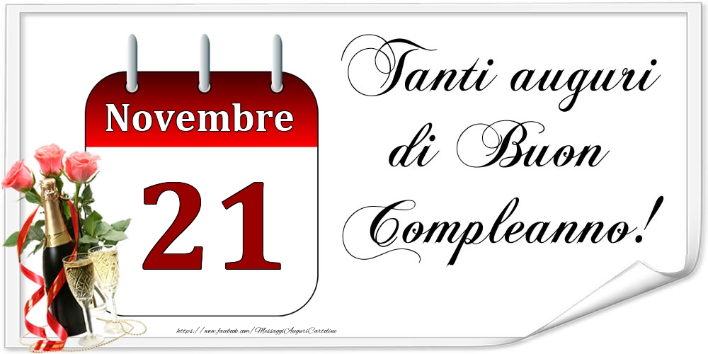 Tanti auguri di Buon Compleanno! - Novembre.21