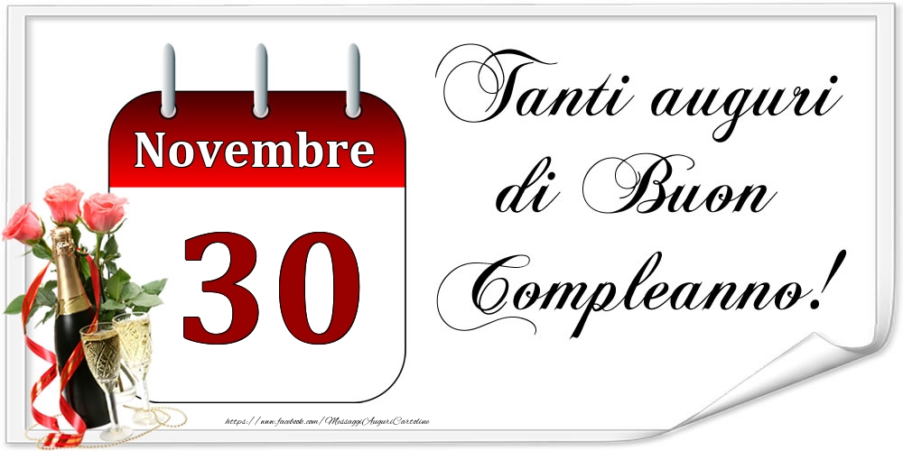 Tanti auguri di Buon Compleanno! - Novembre.30