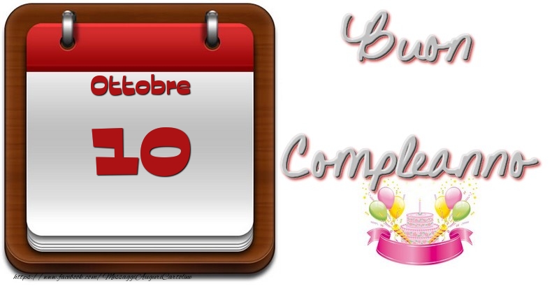 Ottobre 10 Buon Compleanno