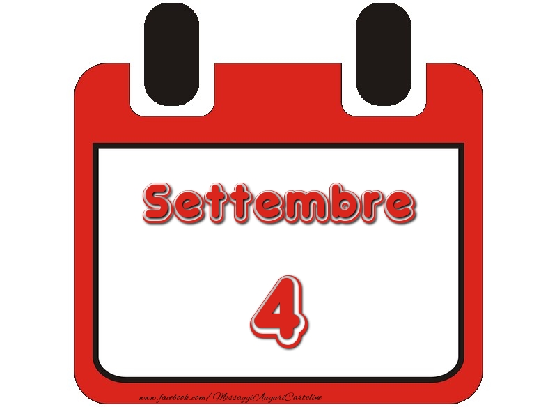 Cartoline di 4 Settembre - Settembre 4