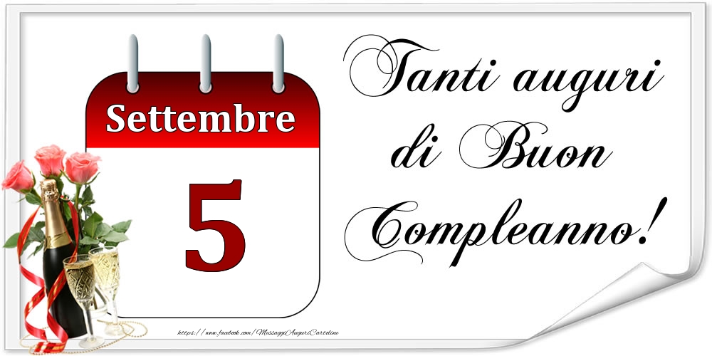 Tanti auguri di Buon Compleanno! - Settembre.5