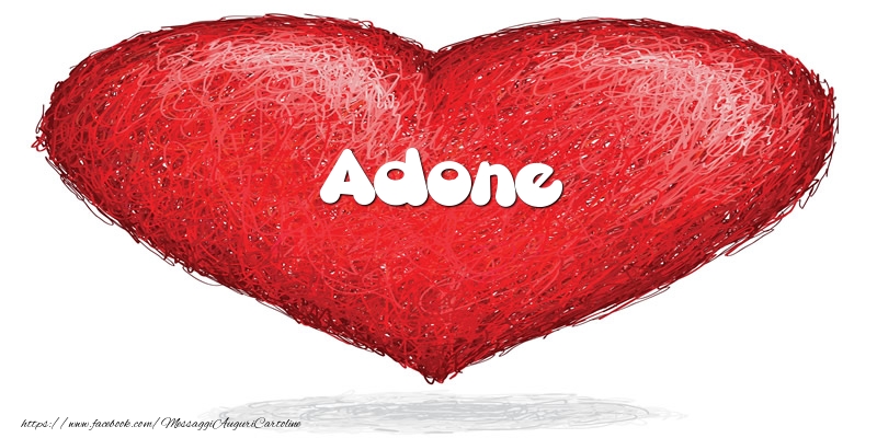  Cartoline d'amore -  Adone nel cuore