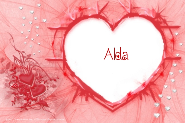 Cartoline d'amore - Cuore | Love Alda!