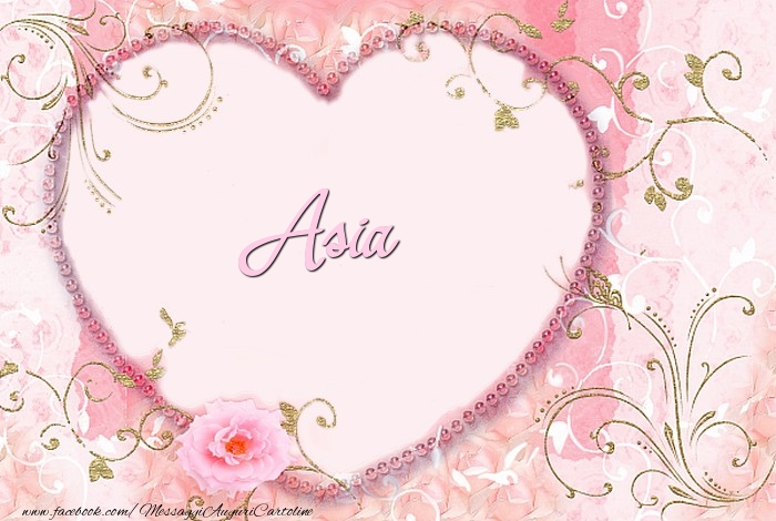  Cartoline d'amore - Cuore & Fiori | Asia