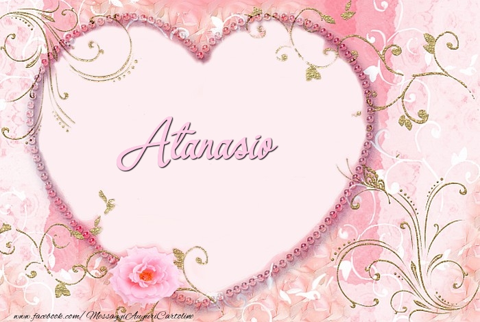  Cartoline d'amore - Cuore & Fiori | Atanasio