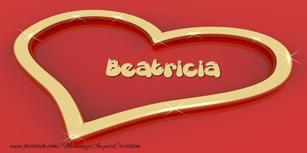  Cartoline d'amore - Cuore | Love Beatricia