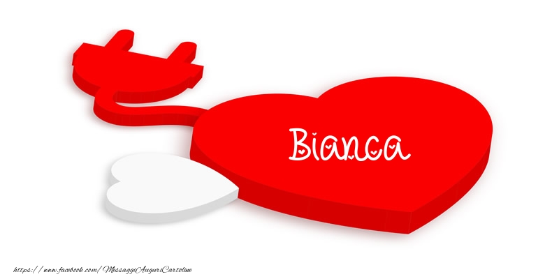  Cartoline d'amore - Cuore | Love Bianca