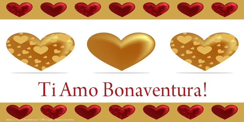  Cartoline d'amore - Cuore | Ti Amo Bonaventura!