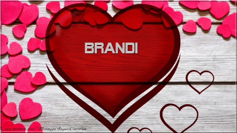  Cartoline d'amore -  Nome nel cuore Brandi