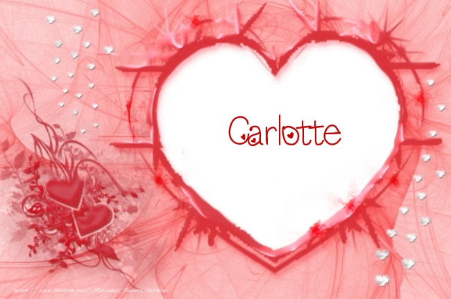  Cartoline d'amore - Cuore | Love Carlotte!