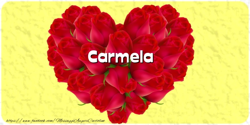  Cartoline d'amore - Cuore | Carmela