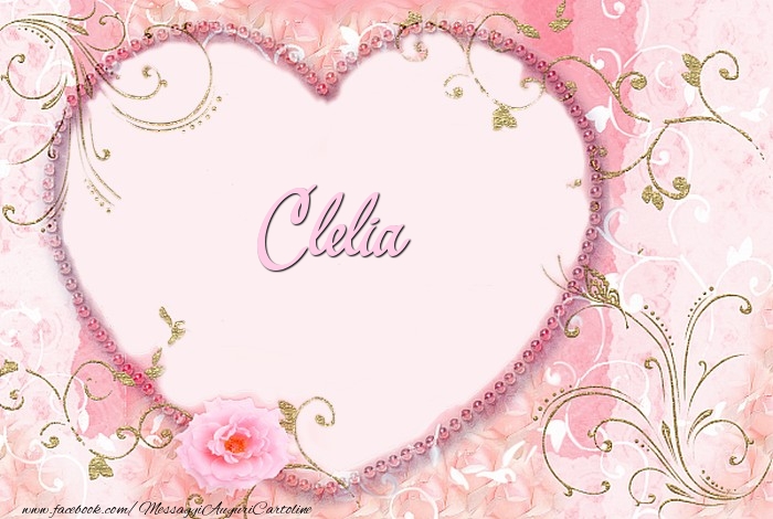 Cartoline d'amore - Cuore & Fiori | Clelia