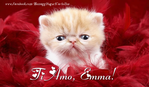  Cartoline d'amore - Animali | Ti amo, Emma!
