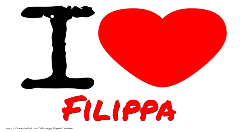 Cartoline d'amore - I Love Filippa