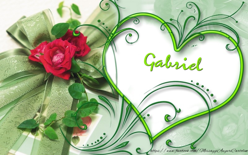  Cartoline d'amore - Cuore & Fiori | Gabriel