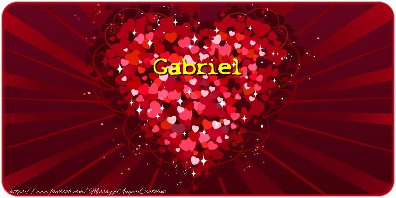 Cartoline d'amore - Cuore | Gabriel