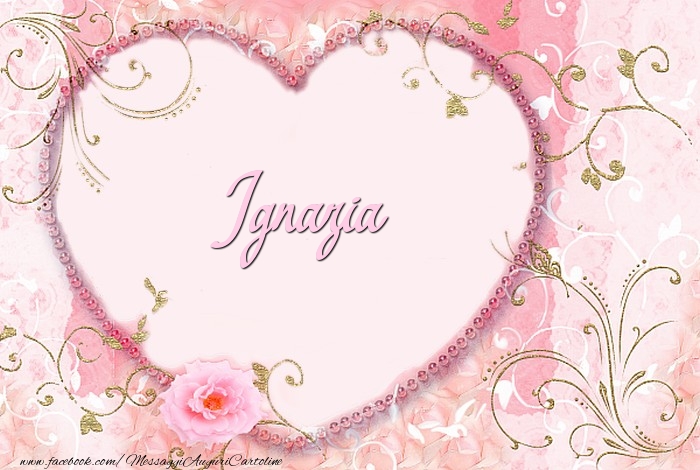  Cartoline d'amore - Cuore & Fiori | Ignazia
